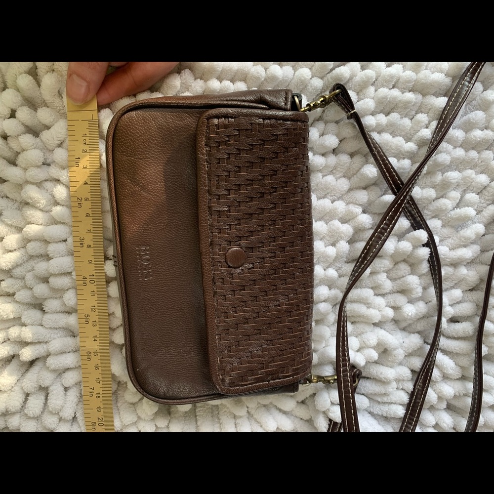 Hugo Boss - dark brown - 100% goat leather